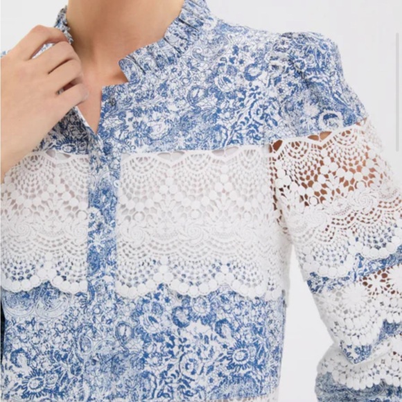 Tuckernuck Blue and White Long Sleeve Dress - Picture 3 of 10